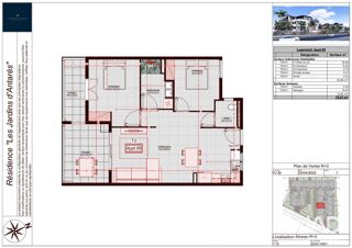  Appartement à vendre 3 pièces 63 m²