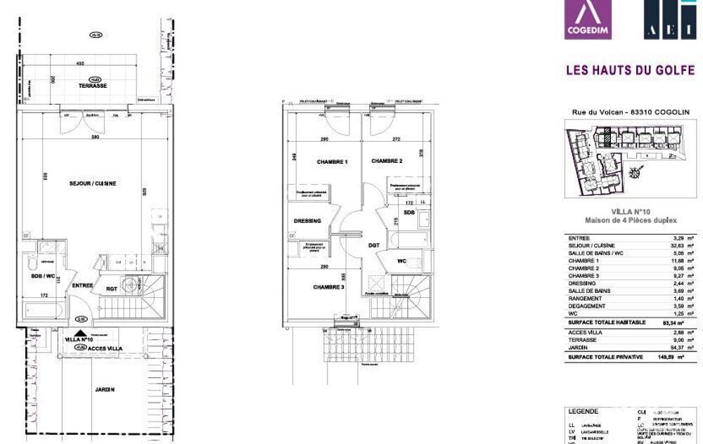 Vente Maison Vente Maison/villa 4 pièces Cogolin