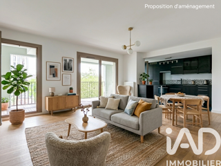  Appartement à vendre 3 pièces 63 m²