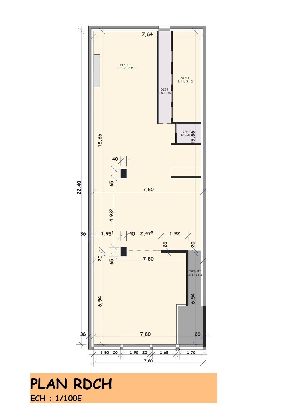 Vente Immeuble Vente Immeuble 385 m&sup2; Decazeville