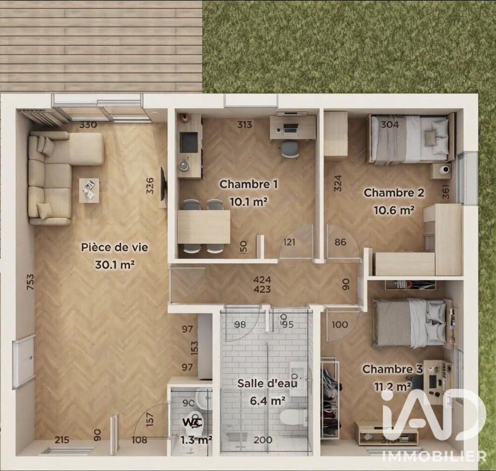 Vente Maison Vente Maison traditionnelle 4 pièces Saint-hilaire-de-riez