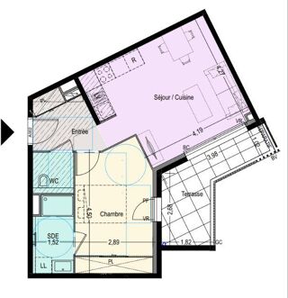  Appartement à vendre 3 pièces 67 m²