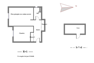  Appartement à vendre 2 pièces 25 m²