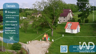 Vente Terrain Vente Terrain 681 m&sup2; Émagny