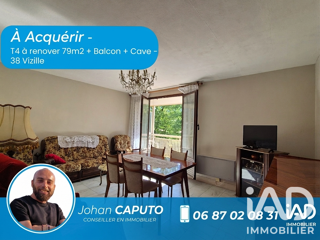  Appartement à vendre 4 pièces 79 m²