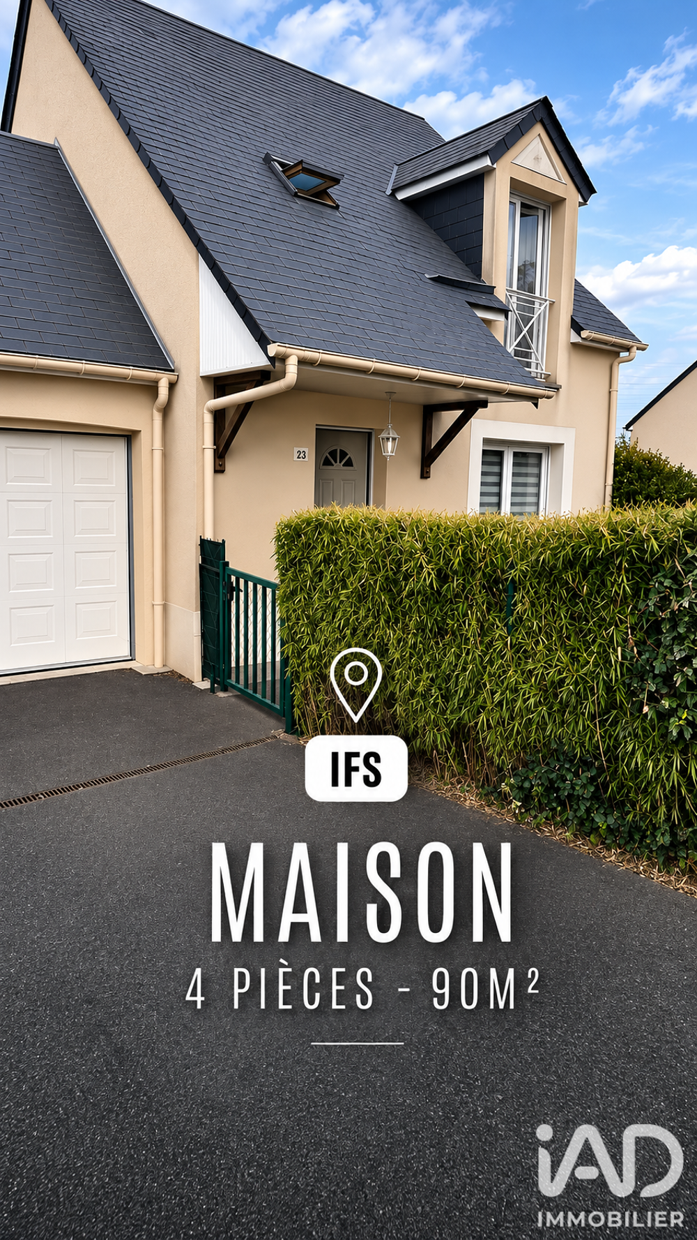 Vente Maison Vente Maison/villa 4 pièces Ifs