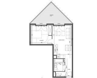  Appartement à vendre 2 pièces 44 m²