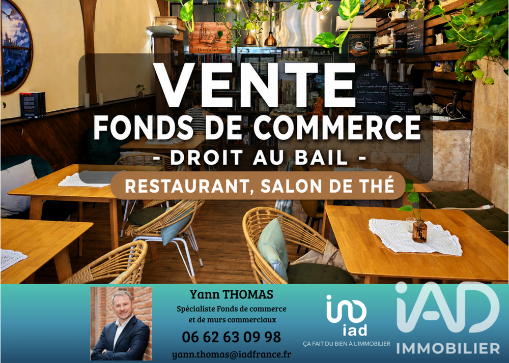   Vente Restaurant 51 m&sup2; 
