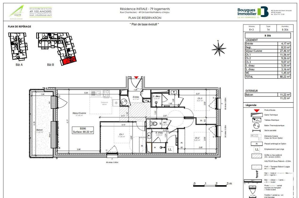 Vente Appartement 4 pièces