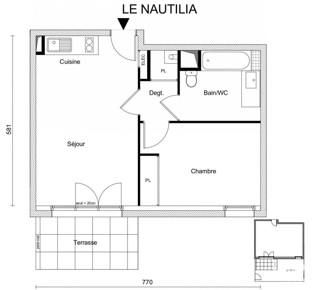 Vente Appartement Vente Appartement 2 pièces Saint-gilles-croix-de-vie