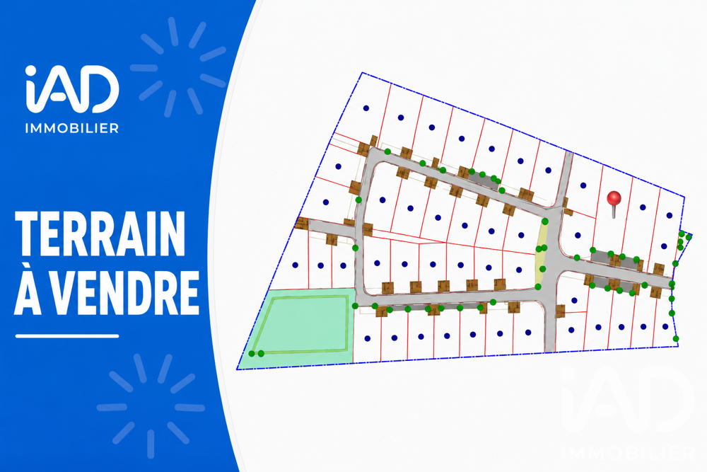 Vente Terrain Vente Terrain à bâtir 537 m&sup2; Ferrals-les-corbières