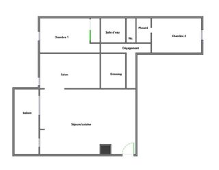  Appartement à vendre 4 pièces 82 m²