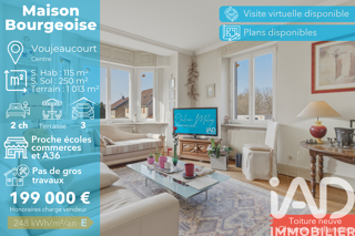  Maison à vendre 5 pièces 115 m²