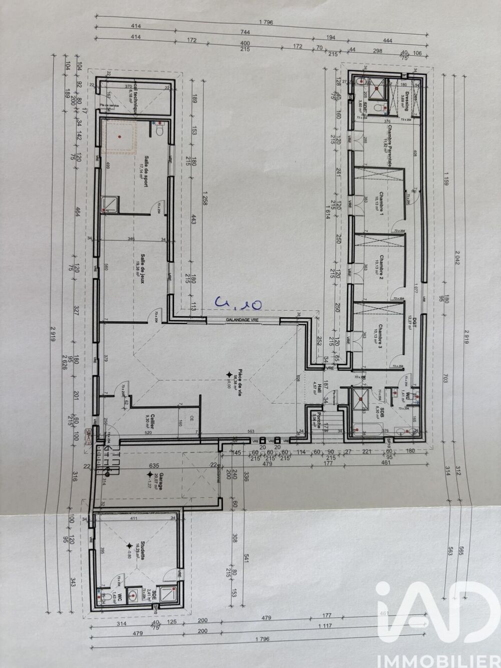 Vente Maison d'architecte 5 pièces