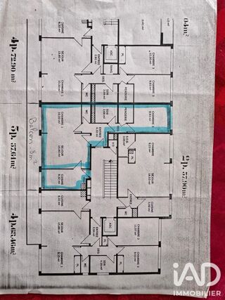  Appartement à vendre 3 pièces 58 m²