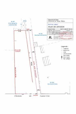  Terrain à vendre 852 m²