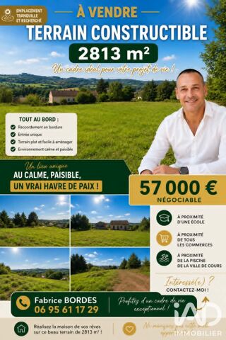  Terrain à vendre 2813 m²