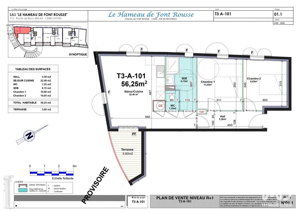 Vente Appartement Vente Appartement 3 pièces Aix-en-provence