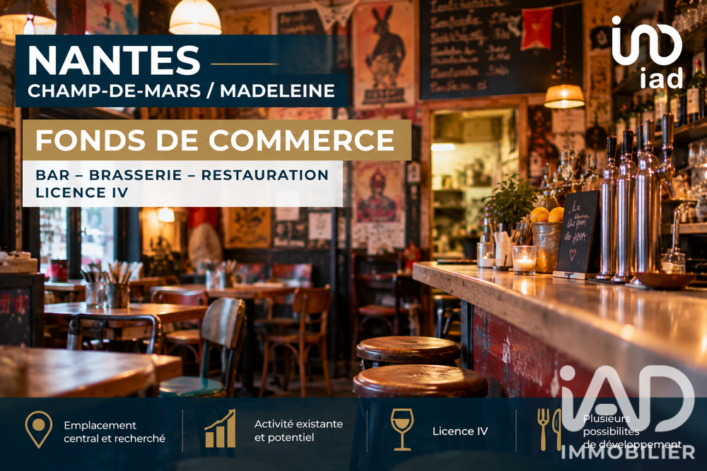   Vente Bar, Brasserie, Tabac 
