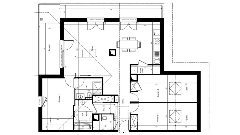 Vente Appartement 4 pièces