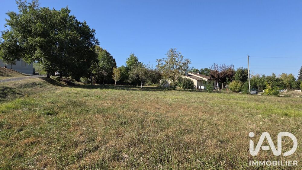 Vente Terrain Vente Terrain à bâtir 1 700 m&sup2; Lanzac