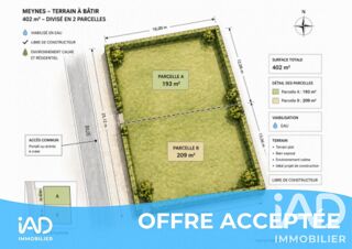  Terrain à vendre 402 m²