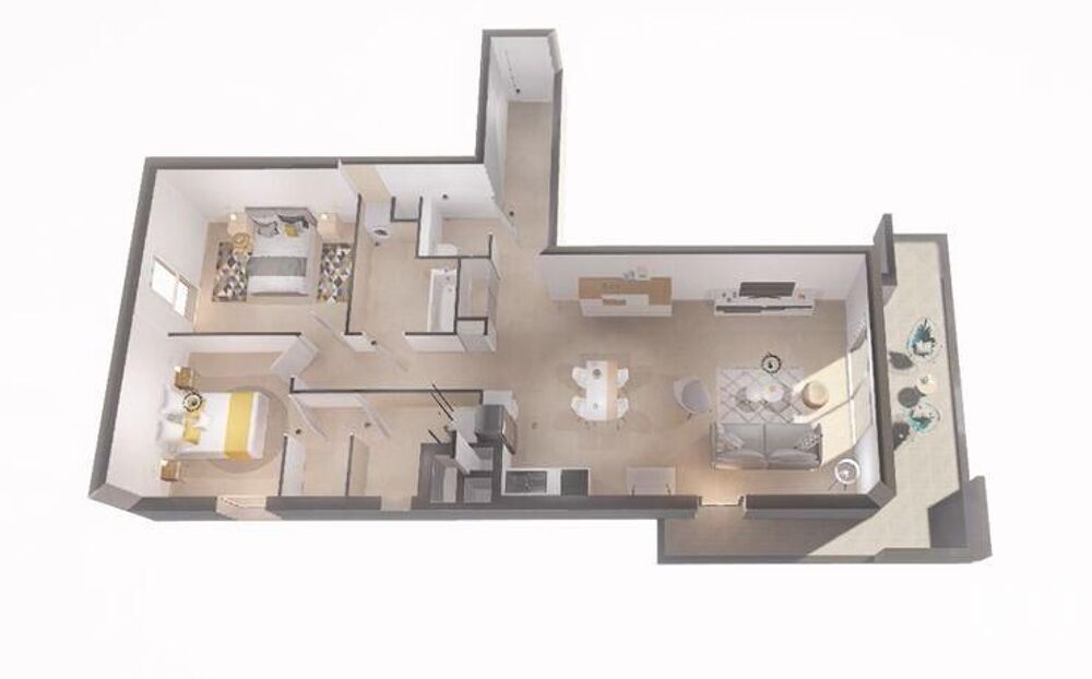 Vente Appartement 3 pièces