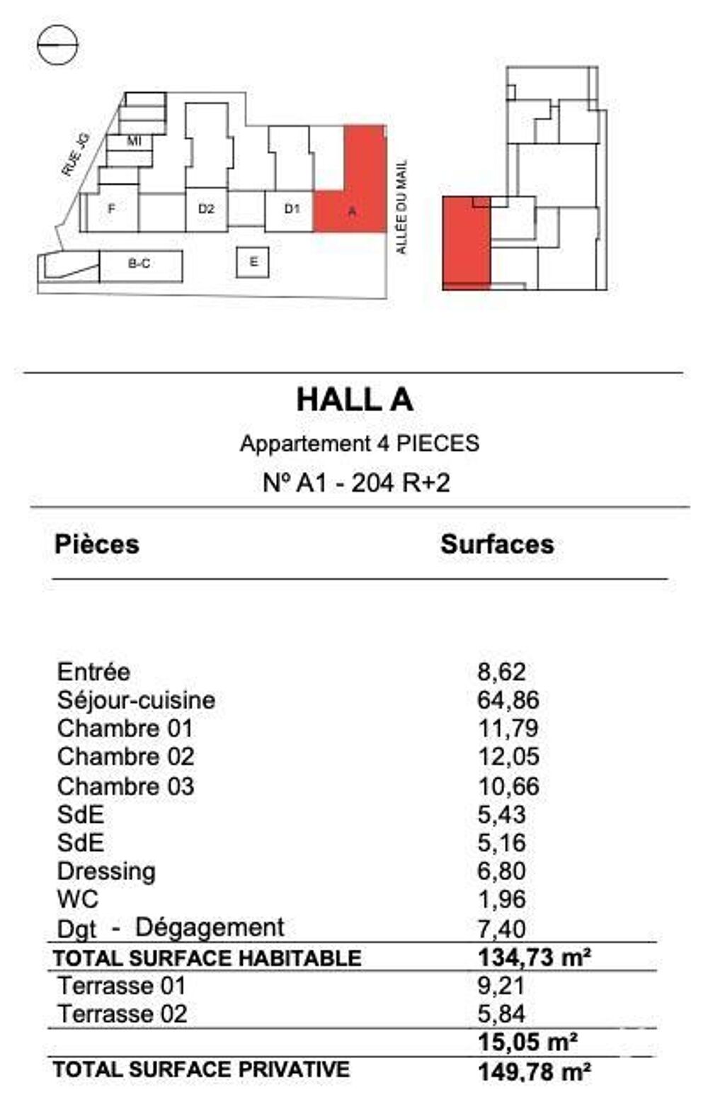 Vente Appartement Vente Appartement 4 pièces La rochelle