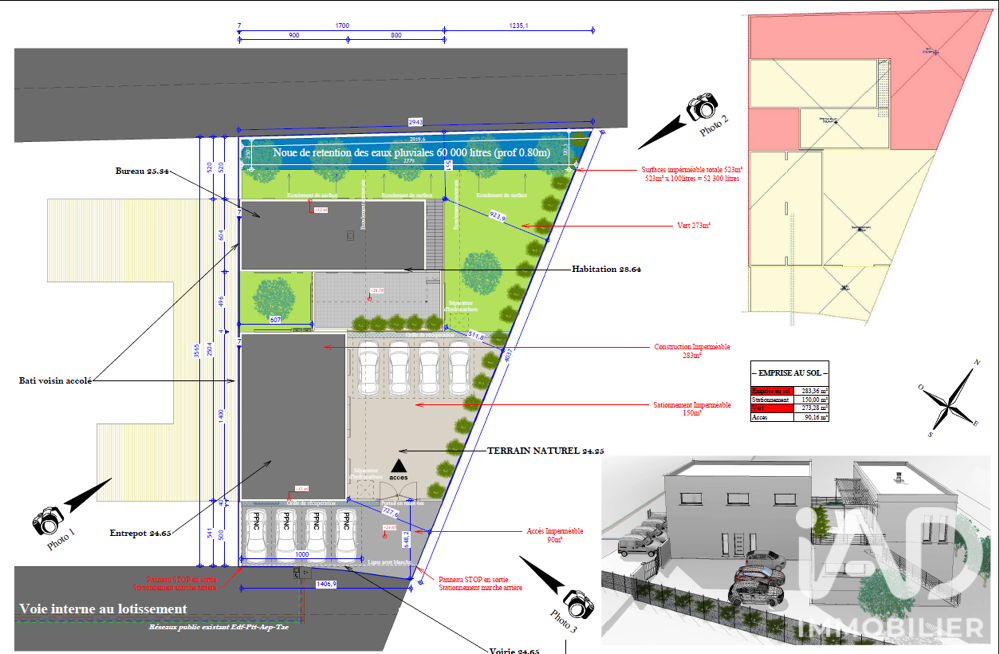Vente Terrain Vente Surface diverse 800 m&sup2; Châteaurenard