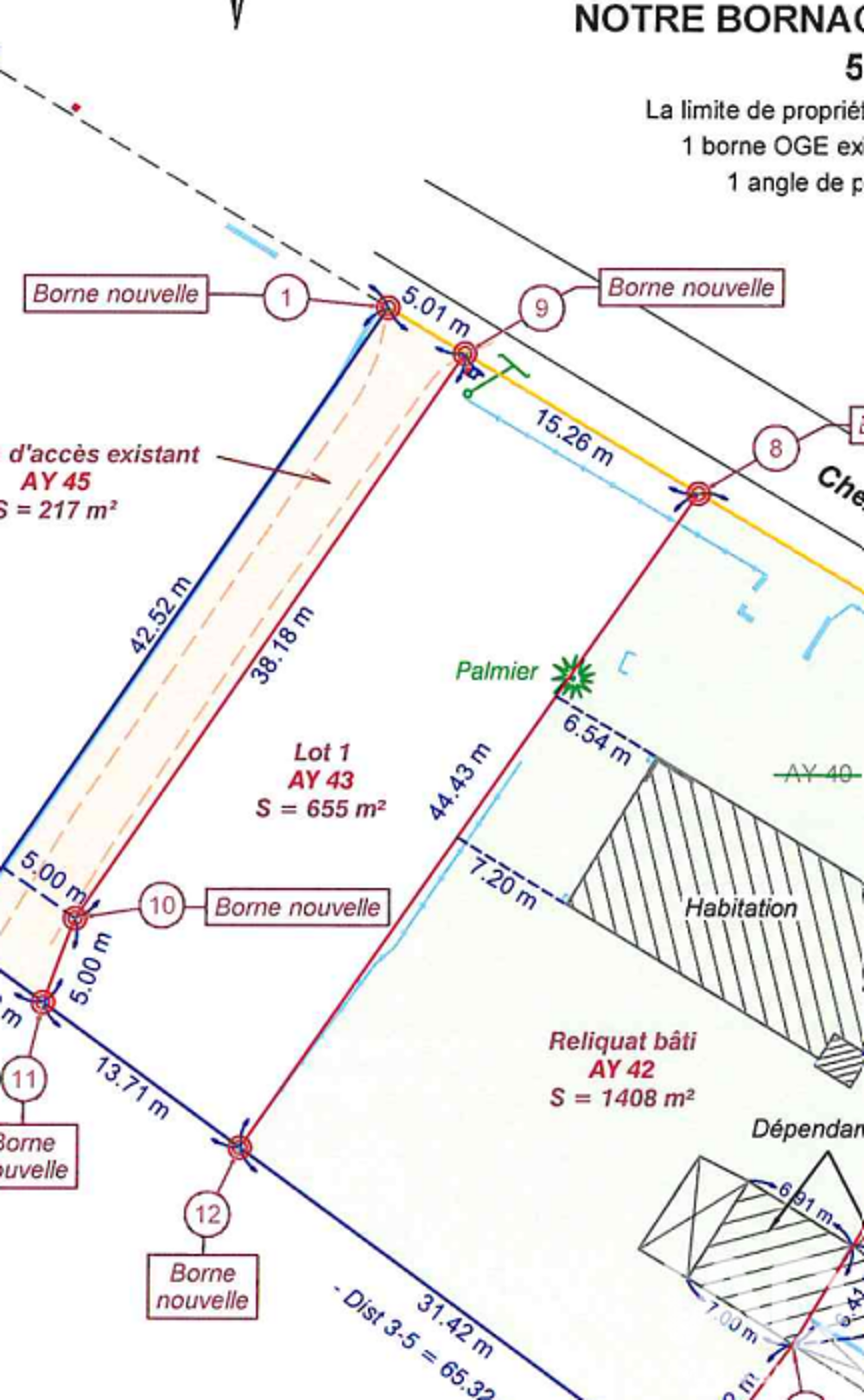 Vente Terrain Vente Terrain à bâtir 655 m&sup2; Saint-Étienne-de-tulmont