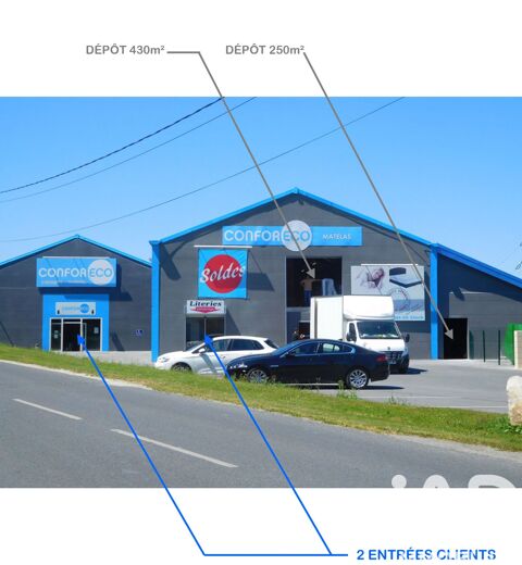   Vente / Local Commercial - 1930 m² 
