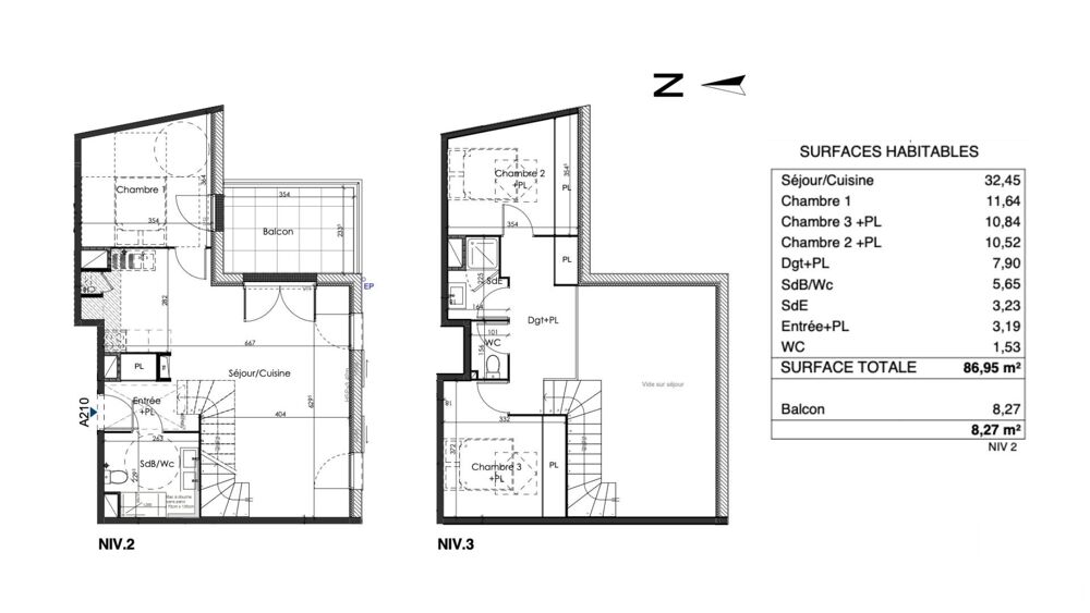 Vente Appartement 4 pièces