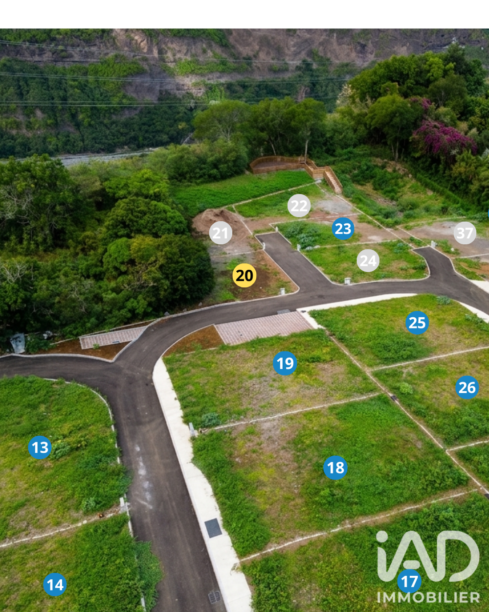 Vente Terrain Vente Terrain 214 m&sup2; Saint-louis