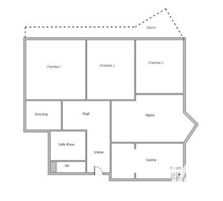  Appartement à vendre 4 pièces 65 m²