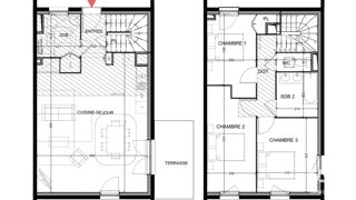  Maison à vendre 4 pièces 91 m²