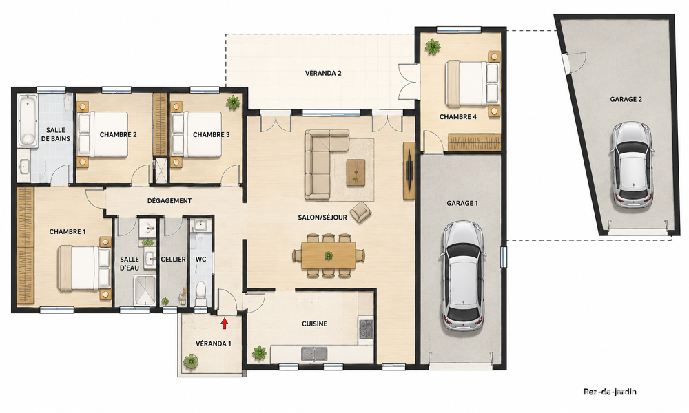 Vente Maison/villa 5 pièces