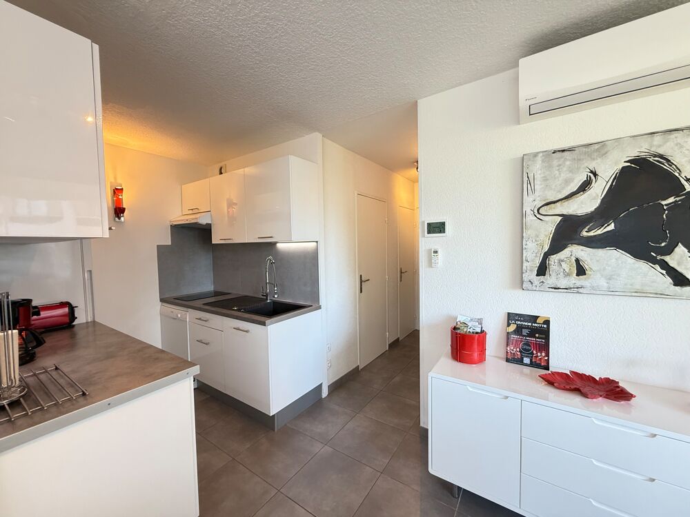 Vente Appartement À LA GRANDE-MOTTE - GRANDE TERRASSE, PISCINE ET PARKING & CAVE La grande-motte