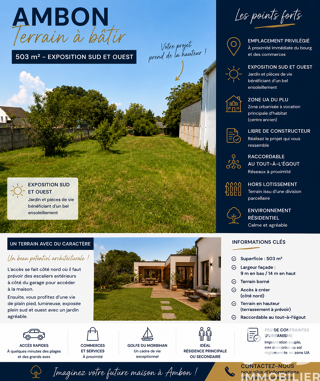  Terrain � vendre 503 m�