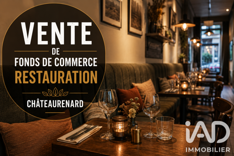 Vente Restaurant 77 m&sup2; 55400 13160 Châteaurenard