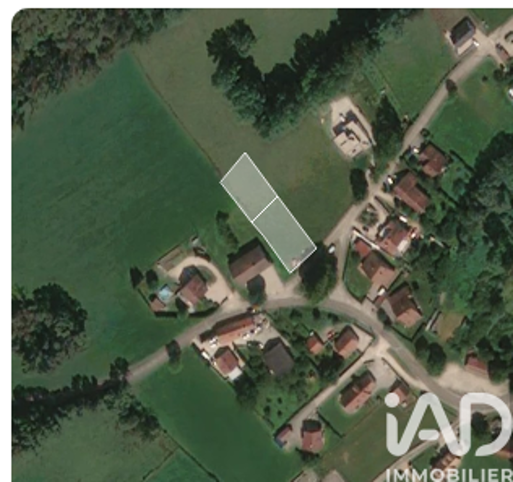 vente Terrain - 1500 m² Trépot (25620)