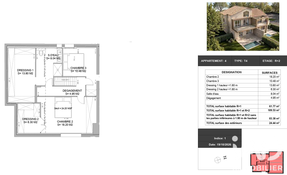 Vente Appartement Vente Duplex 4 pièces Fréjus