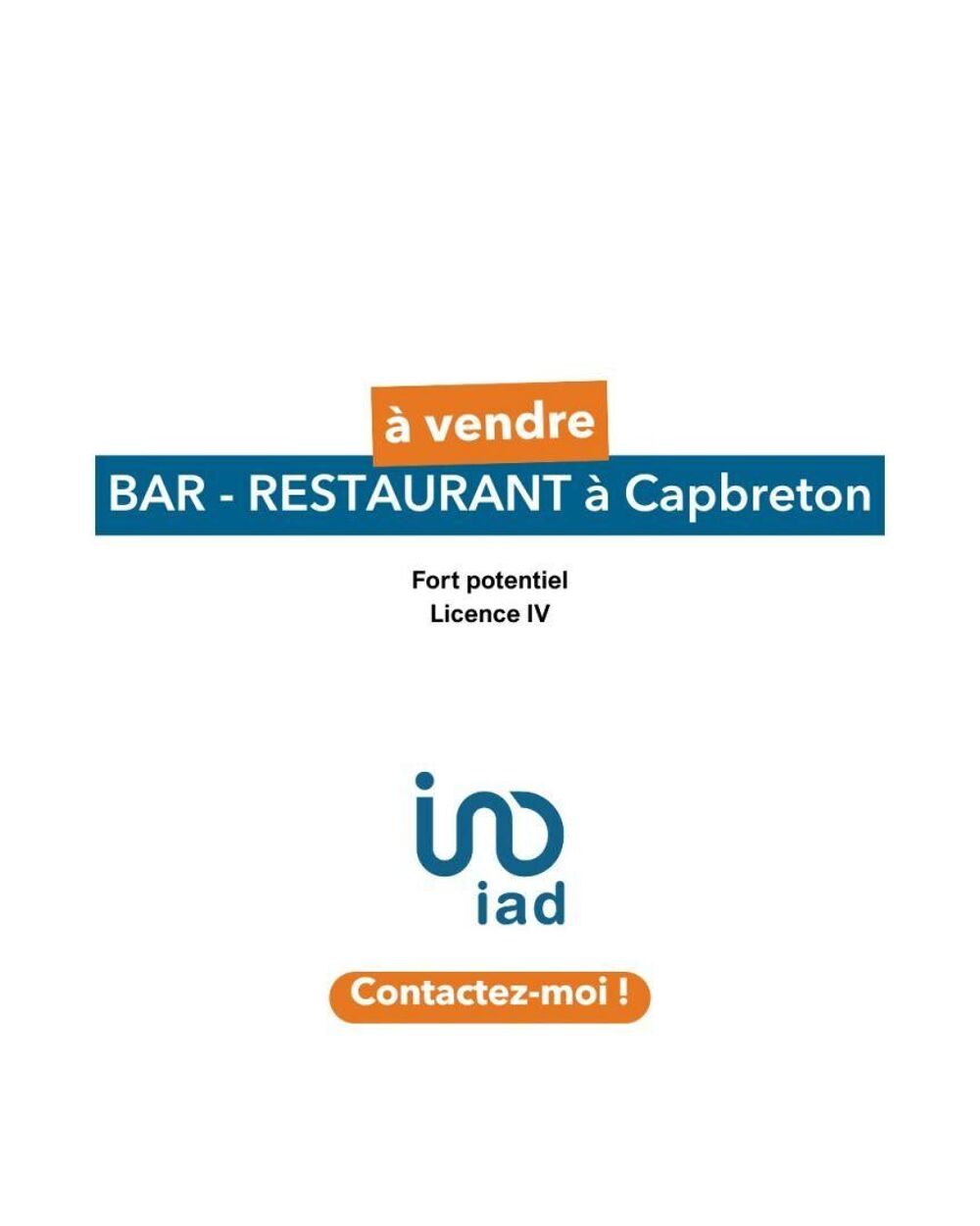   Vente Restaurant 140 m&sup2; 