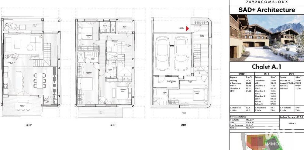 à vendre  Appartement Combloux (74920)