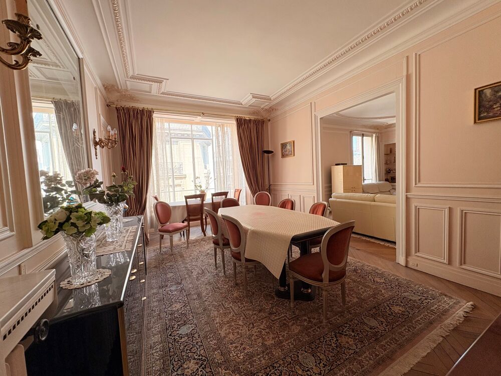 Vente Appartement Trocadéro / Boissière – Appartement familial 152 m² Paris 16