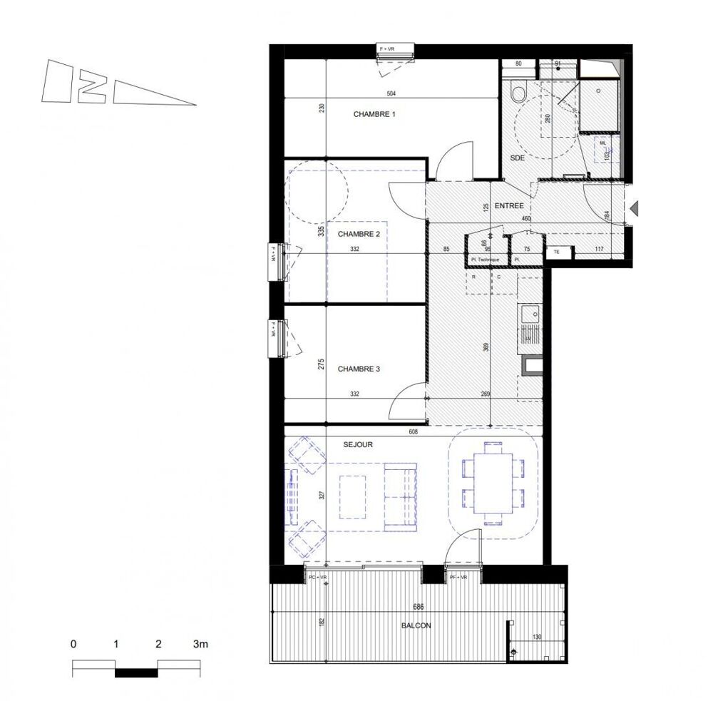 Vente Appartement 4 pièces