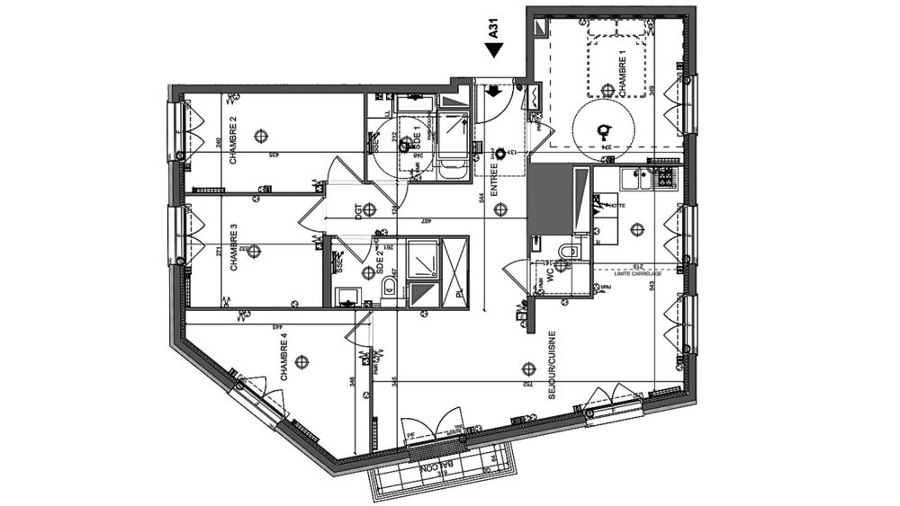Vente Appartement 5 pièces
