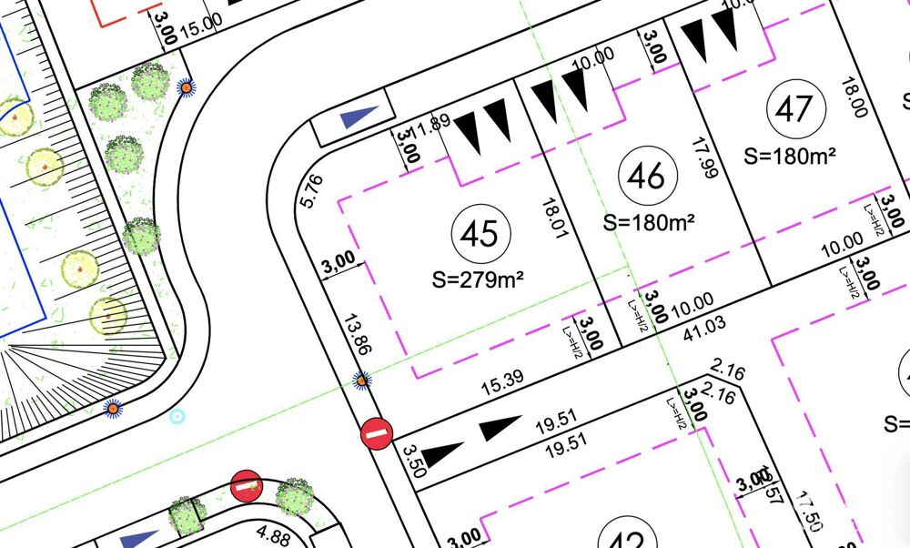Vente Terrain Vente Terrain 279 m&sup2; Villemolaque