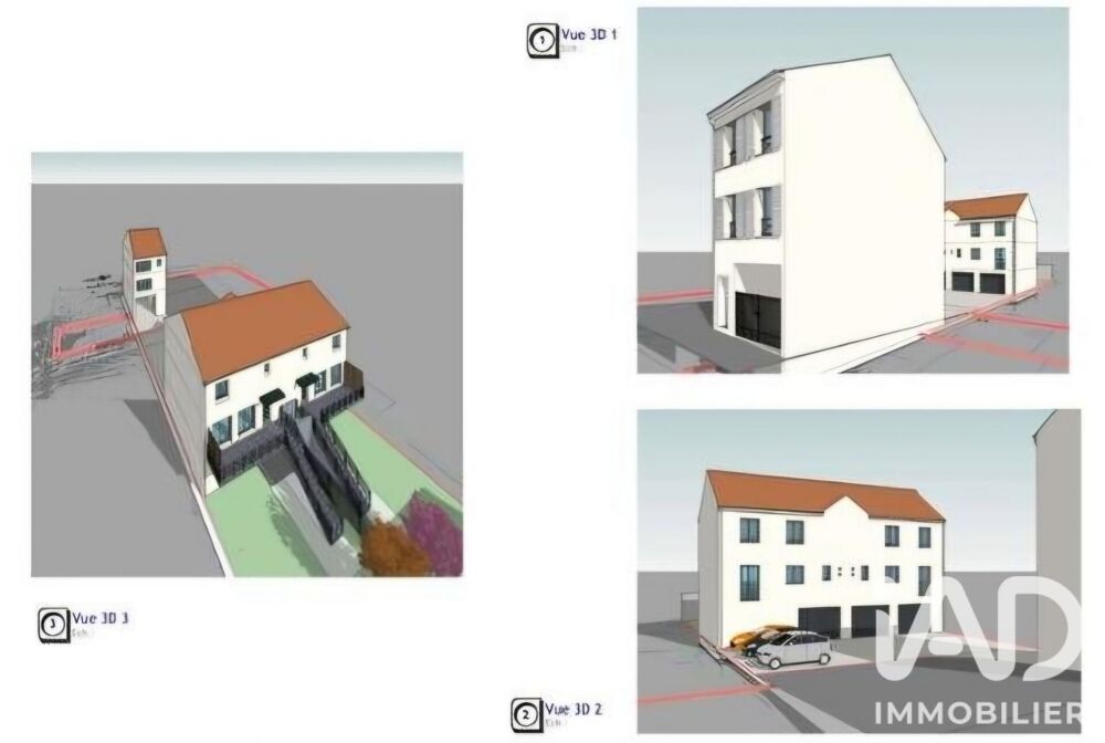 Vente Terrain Vente Terrain à bâtir 525 m&sup2; Montereau-fault-yonne