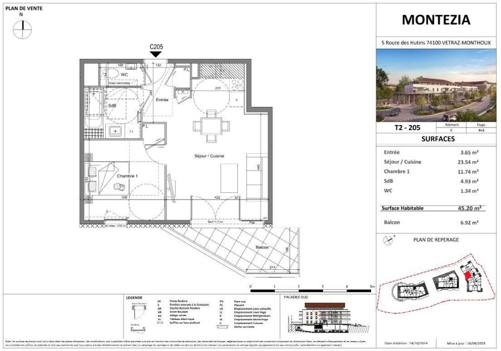 Vente Appartement 2 pièces