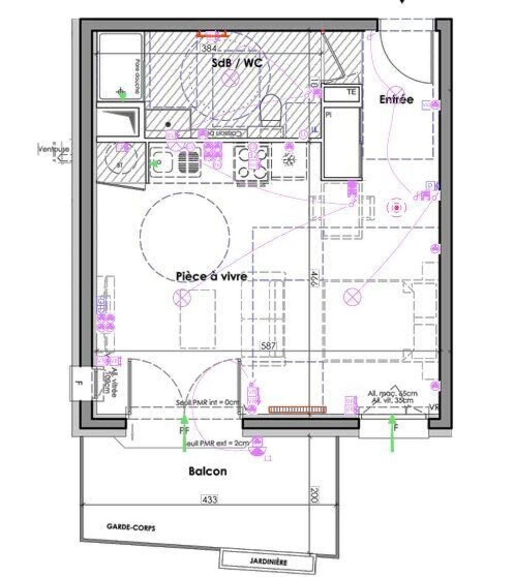 Vente Appartement 1 pièce
